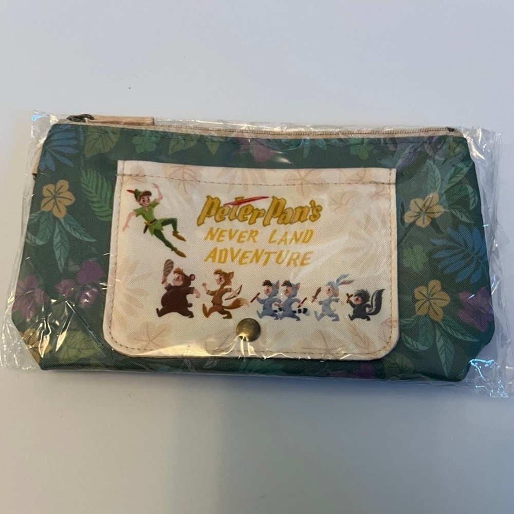 New in plastic Peter Pan Tokyo Disney wristlet